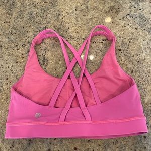 Lululemon Hot Pink Energy Bra